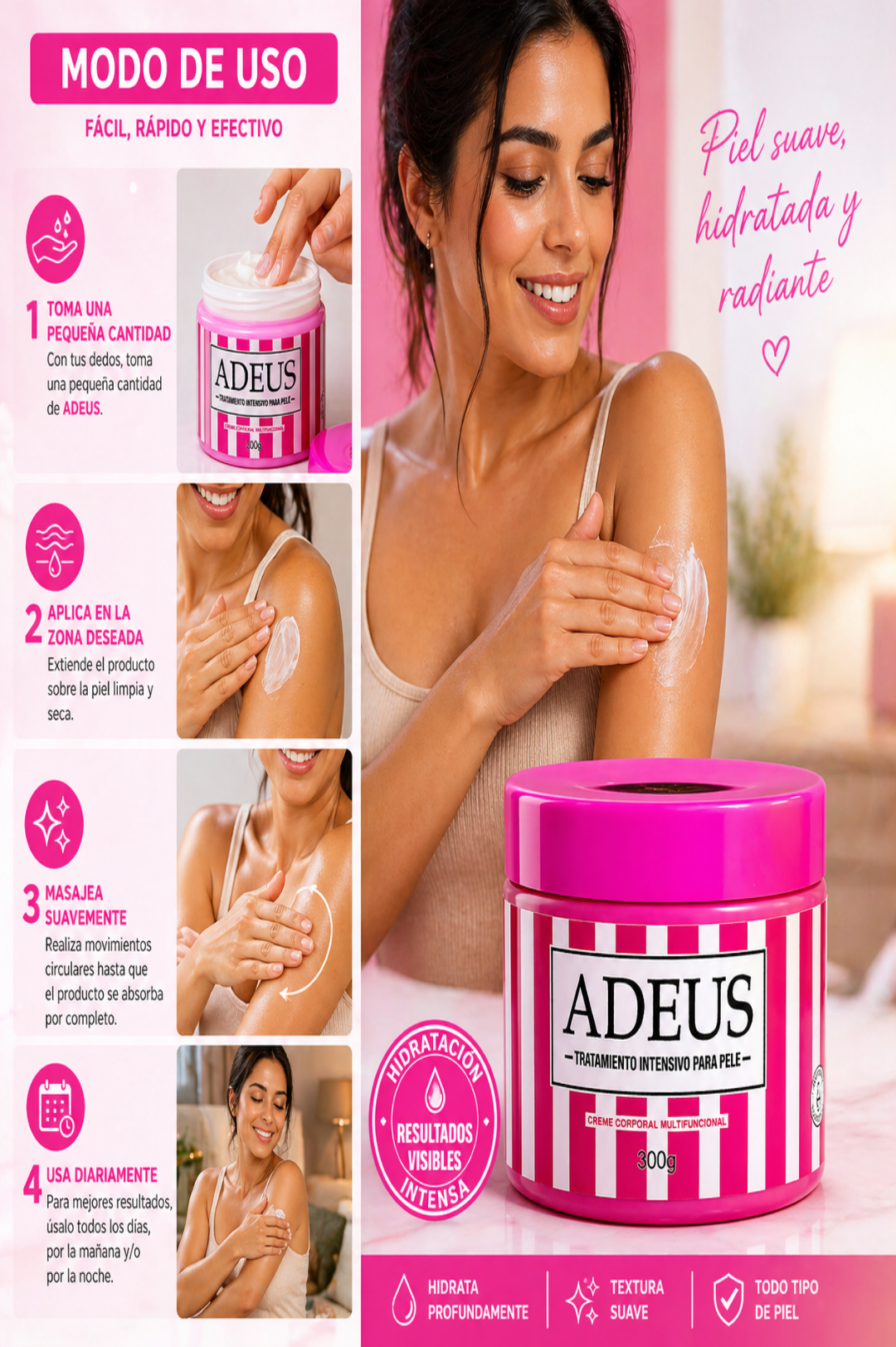 Adeus Crema Celulitis