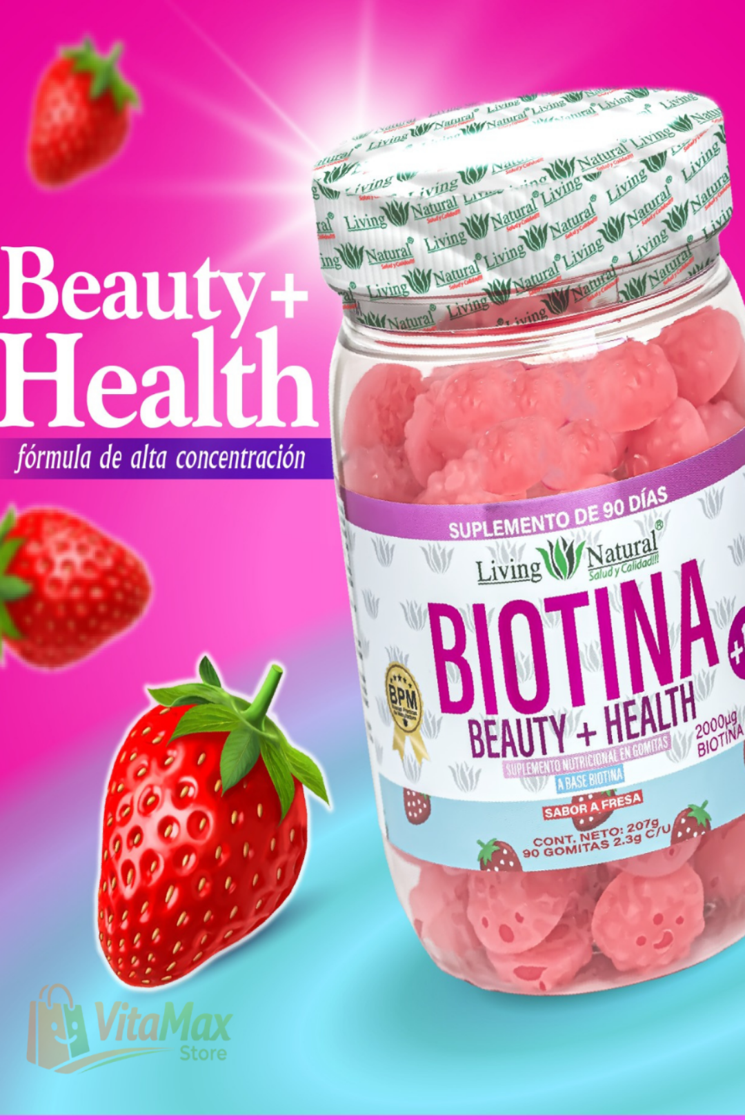 Biotina en Gomitas