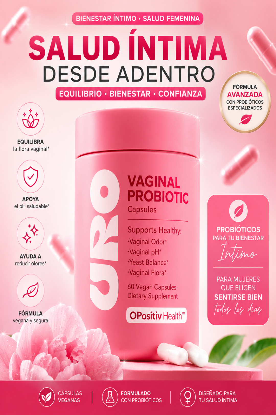 URO Probiótico Vaginal